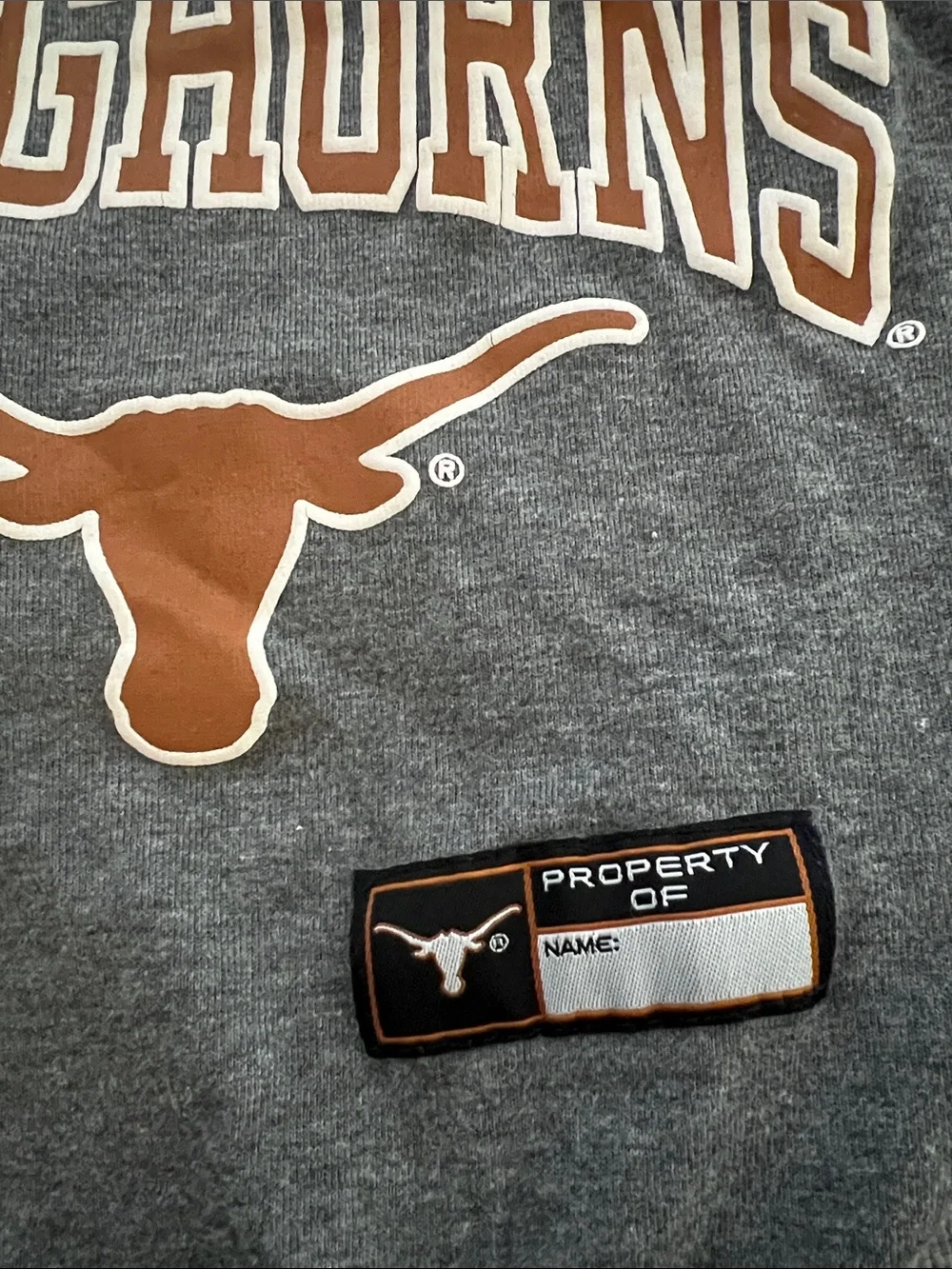 Pets First Texas Longhorns Gray and Burnt Orange Dog Hoodie